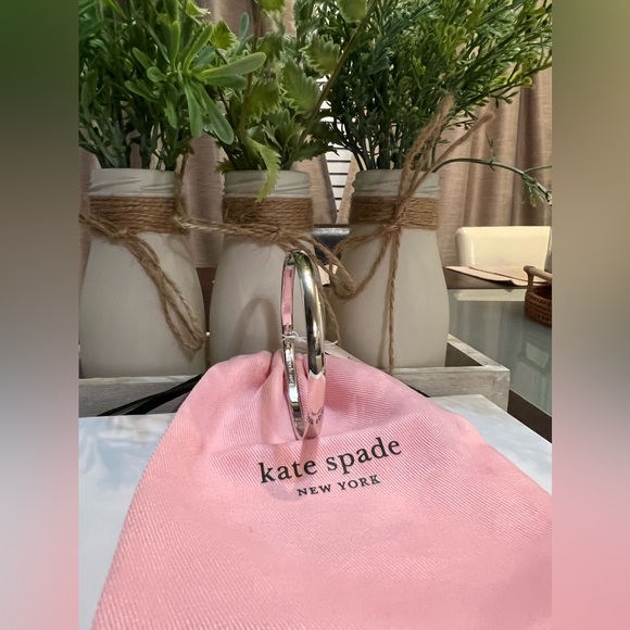 kate spade Jewelry - Kate Spade Silver Bangle Bracelet